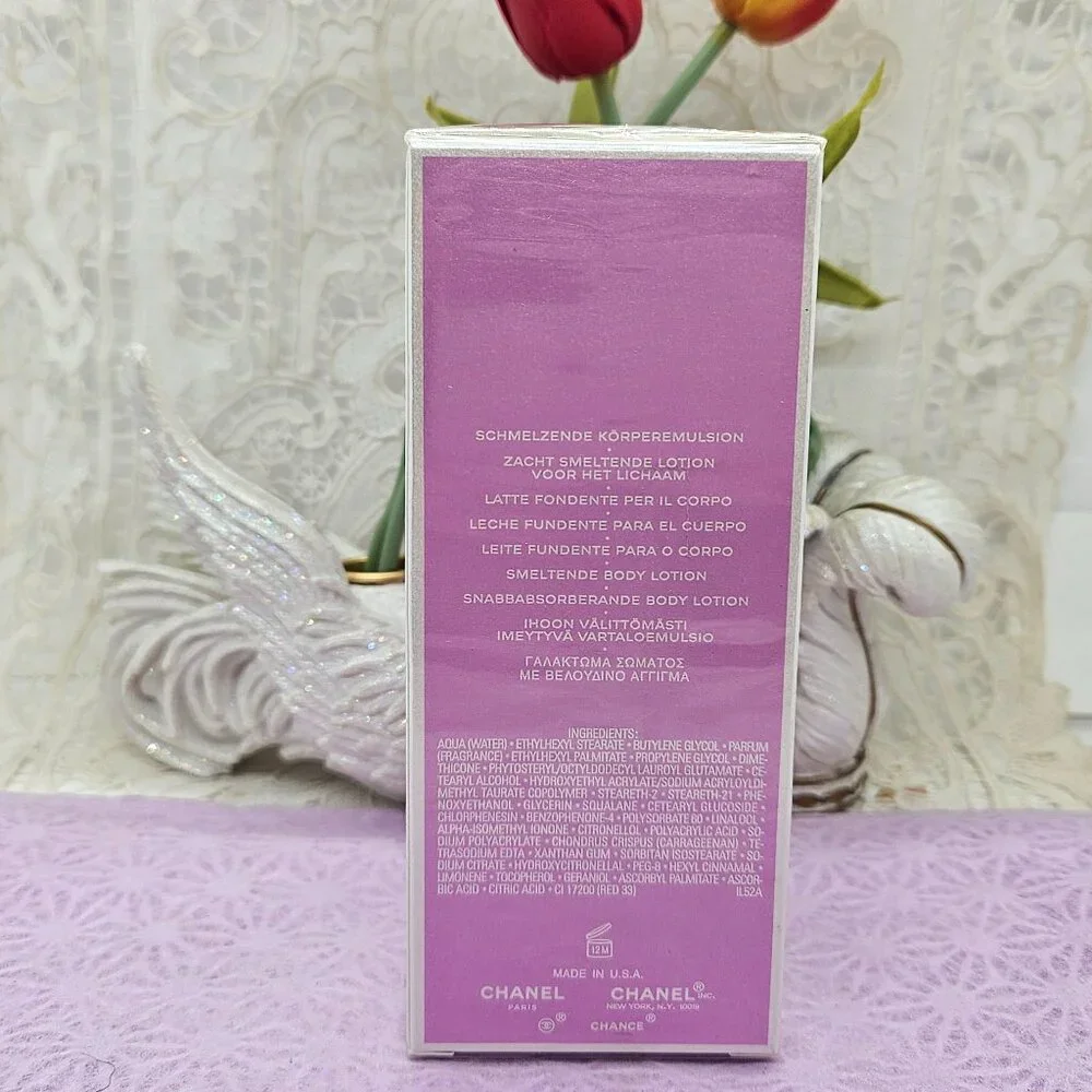 Chanel Chance Eau Tendre Body Moisture 200ml/6.8oz NIB